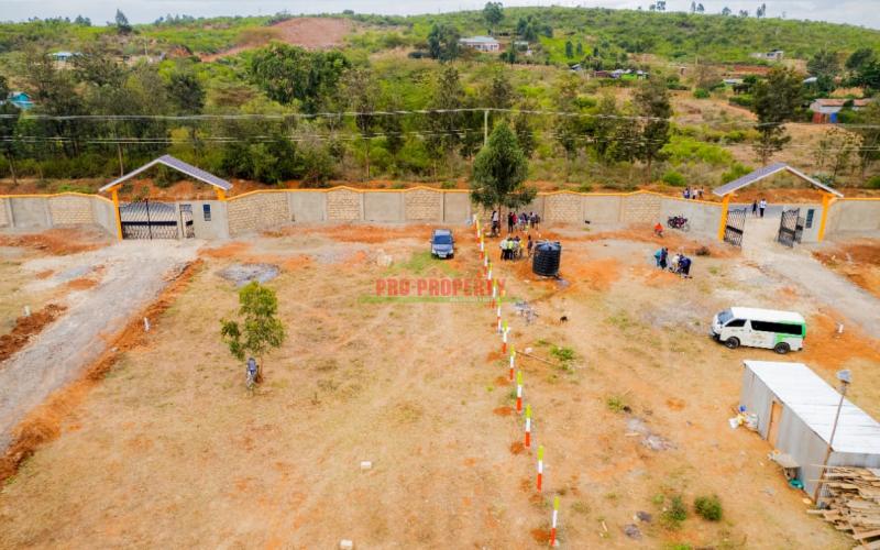 Prime Residential 50 By 100fts Plots Fornsale In Kikuyu, Nachu