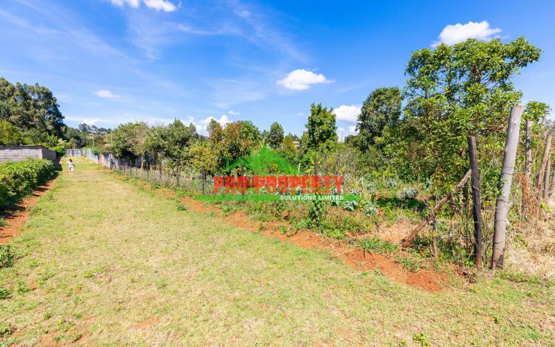 Prime Residential 50 By 100fts Plot  For Sale In Kikuyu,migumoini.