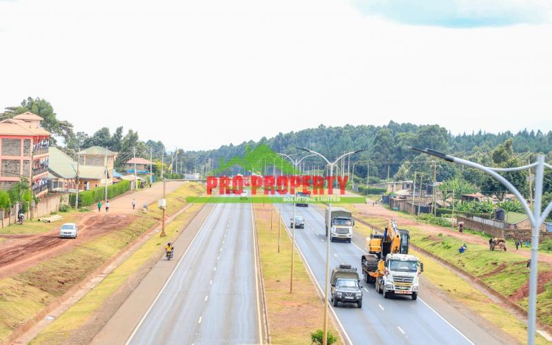 Prime 40 By 80 Ft Commercial Plot For Sale In Kikuyu, Thogoto Shopping Centre - Ready Title Deed