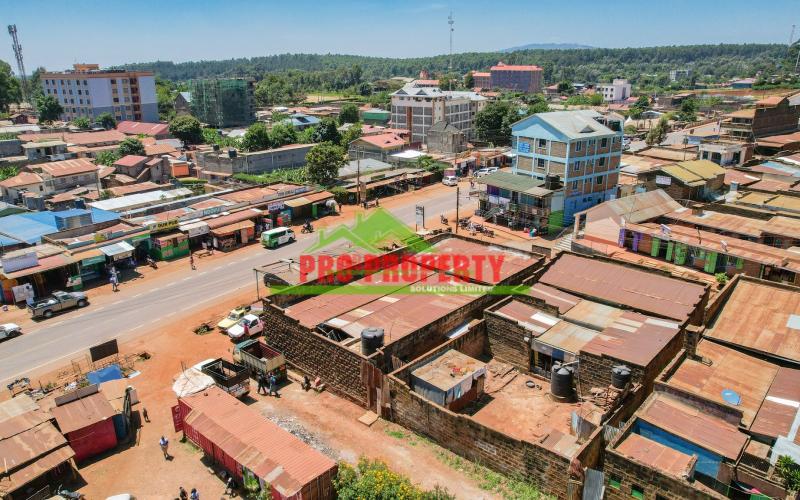 Prime Commercial Plot For Sale In Kikuyu, Thogoto - Fronting Tarmac