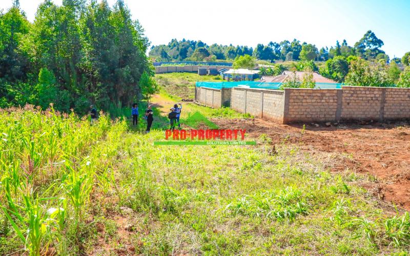Prime 1/4 Acre Residential Plot For Sale In Ondiri, Kikuyu – Perfect For Your Dream Home!