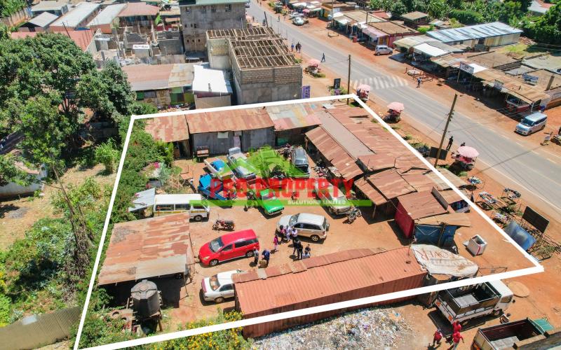 Prime Commercial Plot For Sale In Kikuyu, Thogoto - Fronting Tarmac