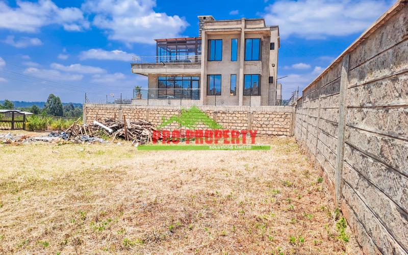 Residential Serviced Plot For Sale In A Prestigious Gated Estate – Kikuyu, Lusigetti