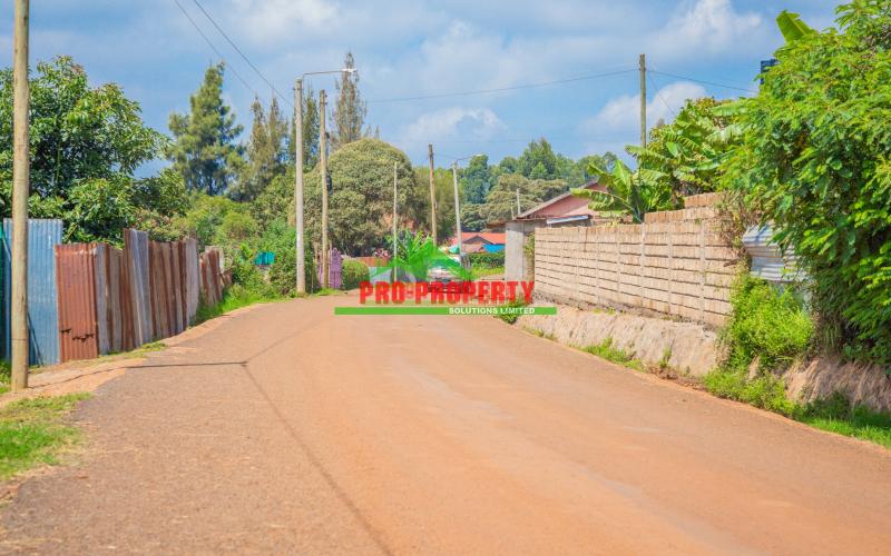 🏢 Prime 100x100ft Commercial Plot Touching Tarmac For Sale In Gikambura, Kikuyu – Ideal For Mixed-use Investment!