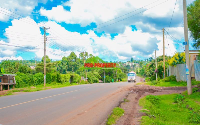 Prime 50 By 100 Ft Commercial Plot For Lease Fronting Tarmac – Gikambura, Kikuyu