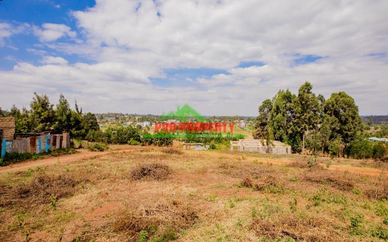 Prime Residential Plot For Sale In Kikuyu, Kamangu