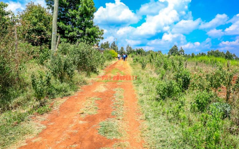 Prime Residential Plot For Sale Kikuyu, Kamangu