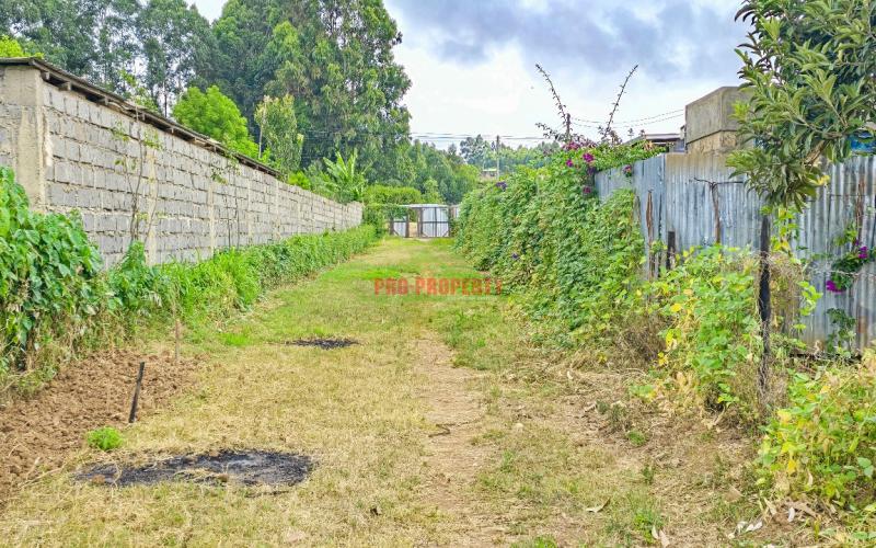 Prime Residential Plot For Sale In Kikuyu, Migumoini