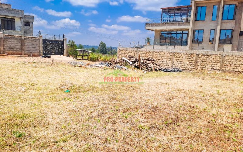 Residential Serviced Plot For Sale In A Controlled Gated Estate In Kikuyu, Lusigetti.
