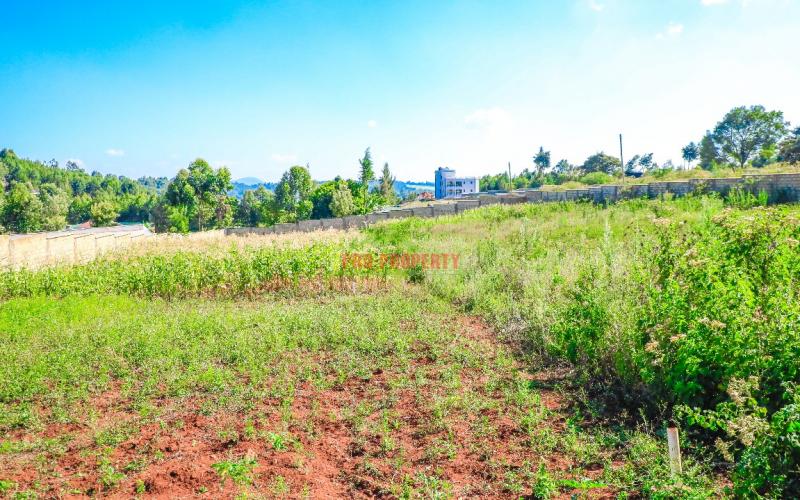 Prime Residential Plot For Sale In A Gated Community Concept In Kikuyu, Ondiri