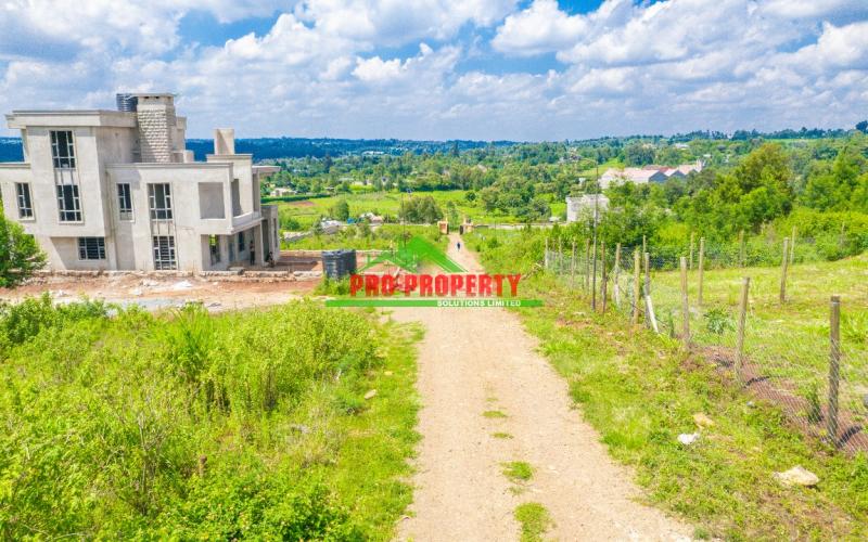 Prime Ready To Build Residential Plots For Sale In Kikuyu, Lusigetti