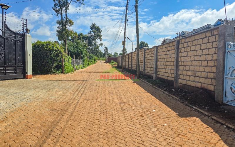Prime Residential Plot For Sale In Kikuyu, Gikambura.