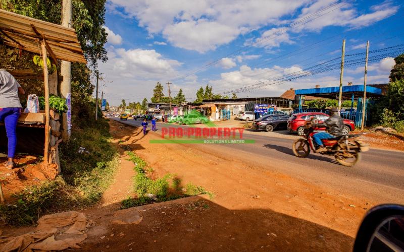 Prime Commercial 50 By 100fts Plot For Sale In Kikuyu, Thogoto.