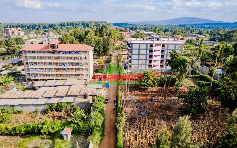 Prime commercial 50 by 100fts plot for sale in kikuyu, thogoto.