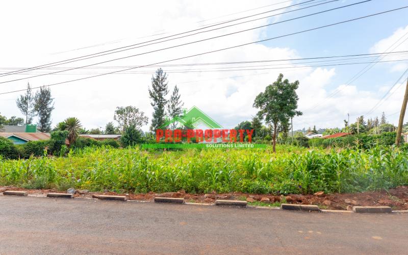 100×100ft Commercial Land Touching Tarmac – Gikambura, Kikuyu - Ideal For Mixed-use.