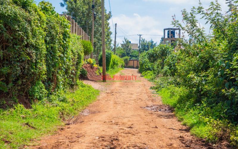 Prime Residential Plot For Sale In Kikuyu, Gikambura