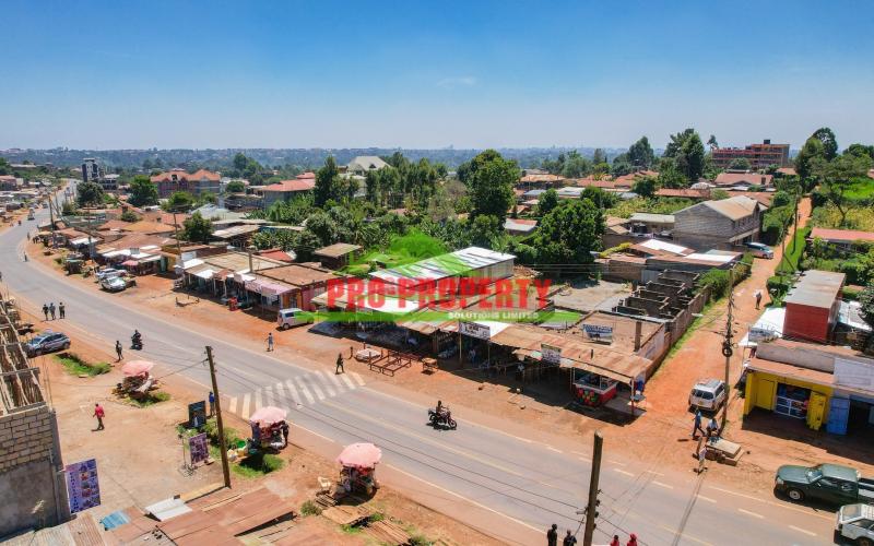 50×100 Ft Prime Commercial Plot For Sale In Thogoto, Kikuyu (fronting Tarmac)