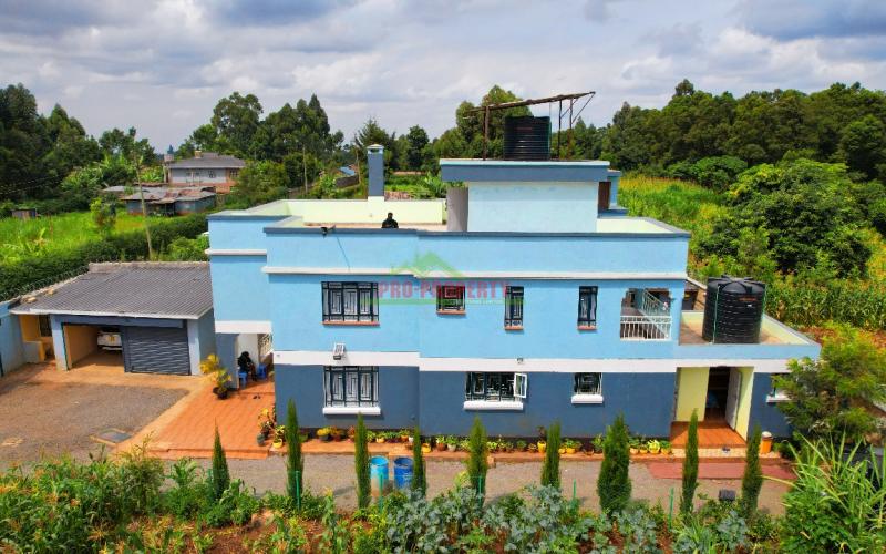 Modern 4-bedroom Flat Roof Maisonette For Sale In Kikuyu, Gikambura