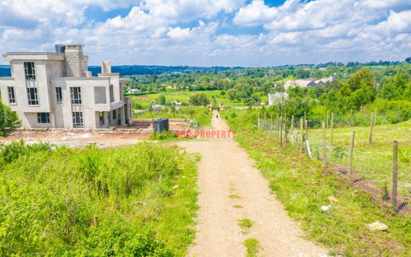 Residential Serviced Plot For Sale In A Controlled Gated Estate In Kikuyu, Lusigetti.