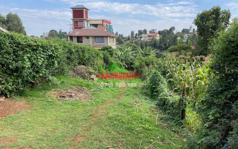 Commercial Plot For Sale In Kinoo Muthiga.