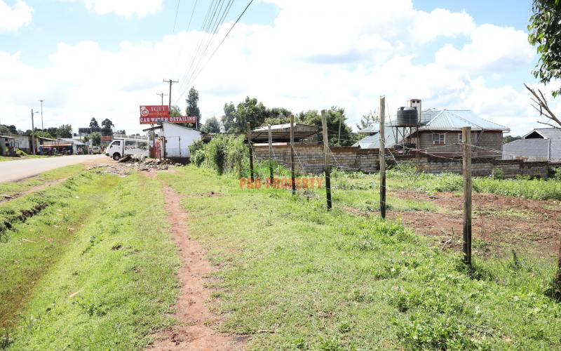 Prime Touching Tarmac-front Plot For Lease – Kikuyu, Gikambura