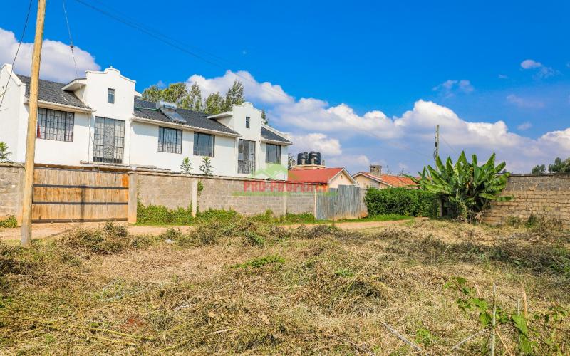 Prime Commercial Plot for Sale in Kikuyu, Thogoto.