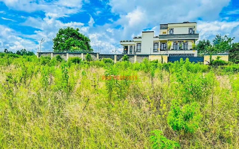 Prime Plot Touching Tarmac For Sale In Kikuyu, Gikambura (in A Gated Community)