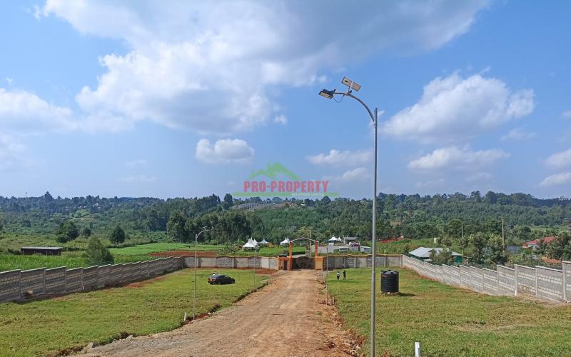 Rose Haven: Residential Plots For Sale In A Controlled Gated Estate In Kikuyu, Ondiri.