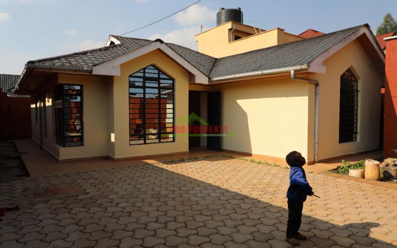 3 Bedroom Master Ensuite Bungalow In Serene Kikuyu, Gikambura.