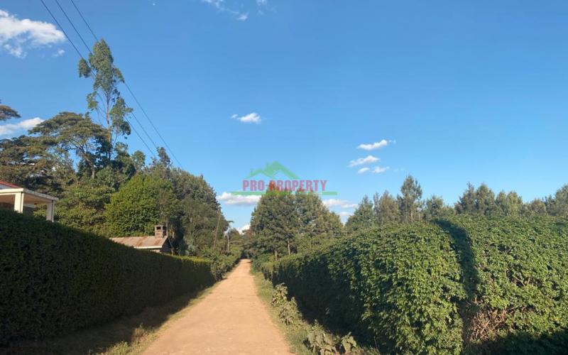 Residential Plot For Sale In Kikuyu,ondiri.