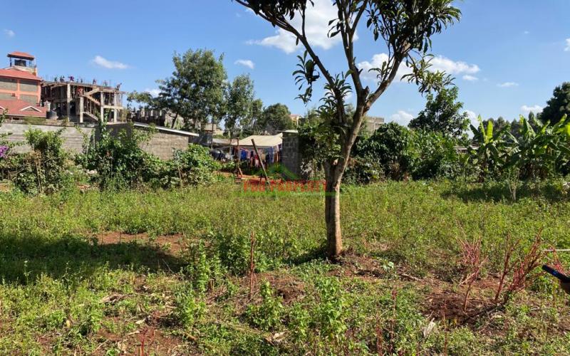 Prime Commercial Plot For Sale In Kikuyu,gitaru.