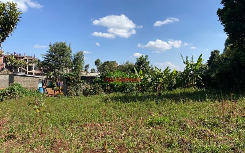 Prime Commercial Land For Sale In Gitaru, Kikuyu