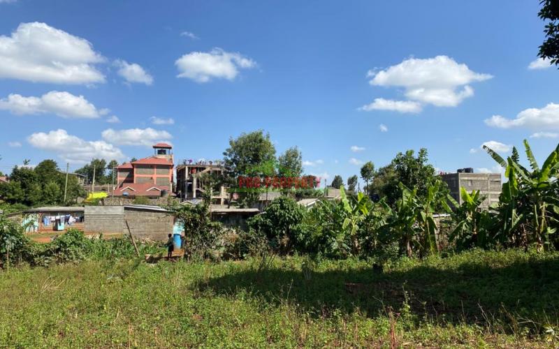 Prime Commercial Land For Sale In Gitaru, Kikuyu
