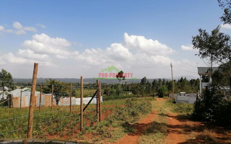 Prime Residential Plot For Sale In Kikuyu, Kamangu.