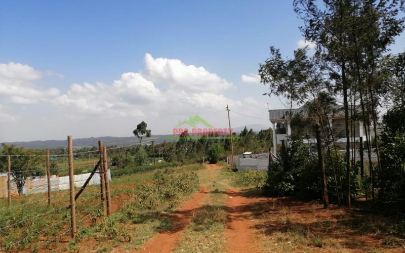 Prime Residential Plot For Sale In Kikuyu, Kamangu.