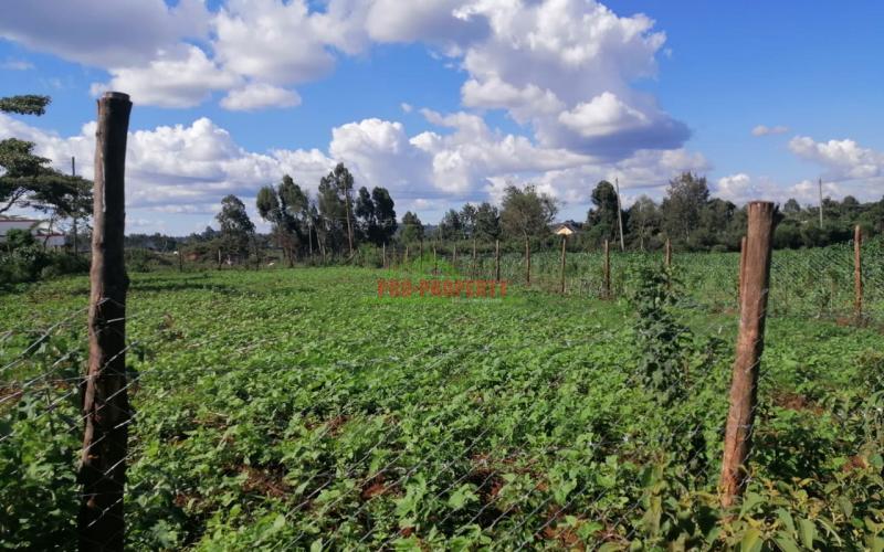 Residential Plot For Sale In Kikuyu, Gikambura.
