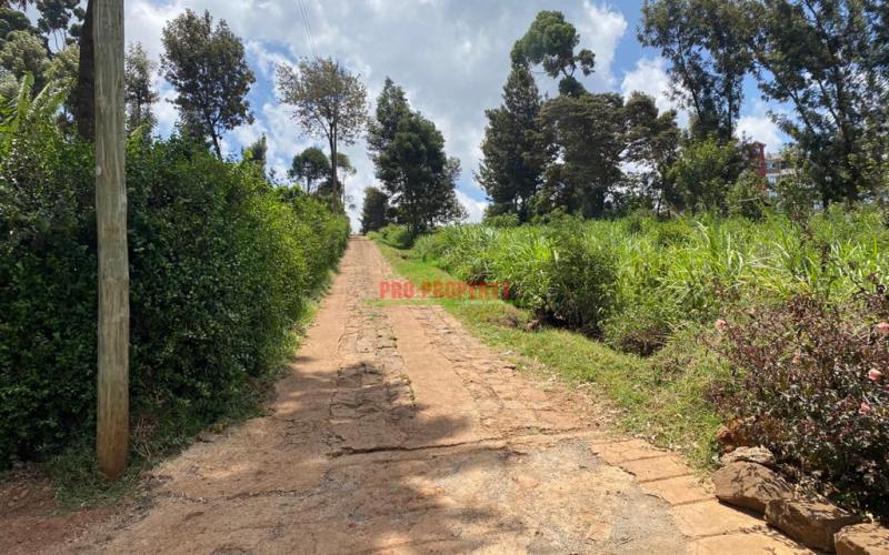 Corner Plot For Sale In Kikuyu, Gitaru.