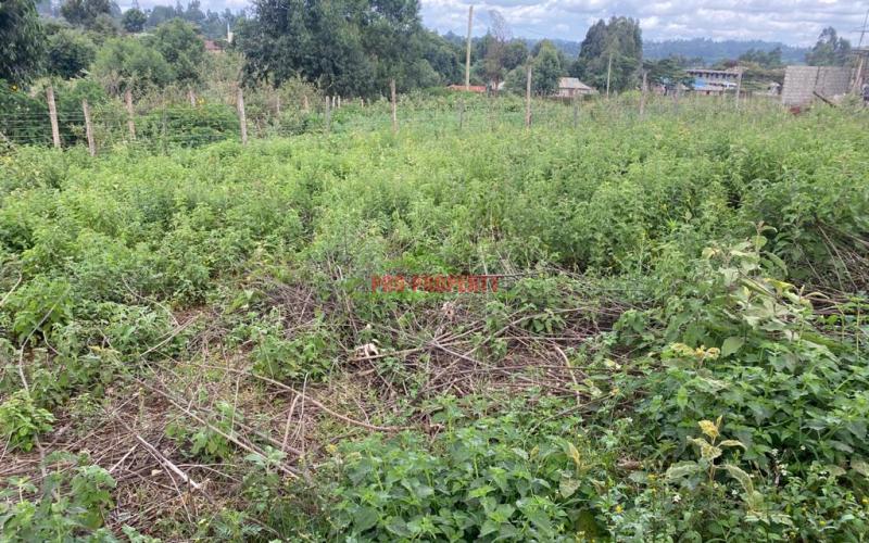 1/8 Acre Residential Plot For Sale In Kikuyu, Ondiri