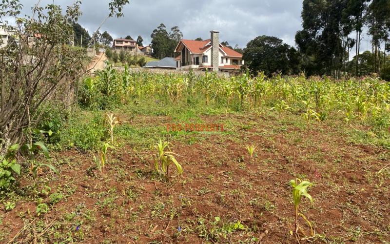 Prime Residential 1/8 Acre Plot For Sale In Kikuyu Gikambura.