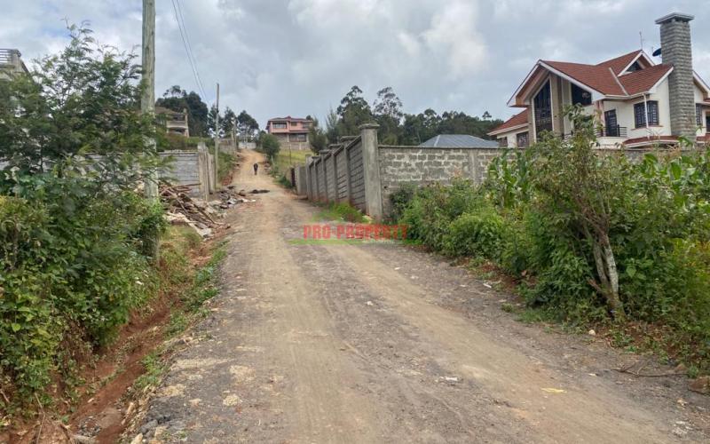 Prime Residential 1/8 Acre Plot For Sale In Kikuyu Gikambura.