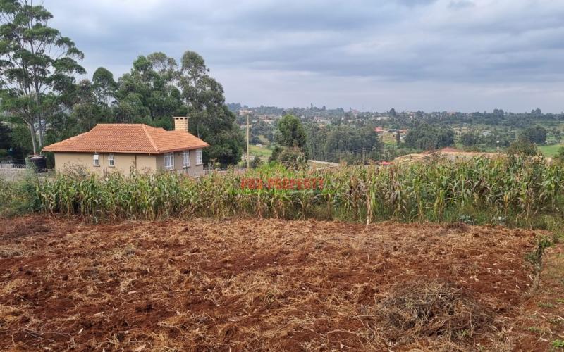50 X100 Ft Plot For Sale In Kikuyu, Gikambura.