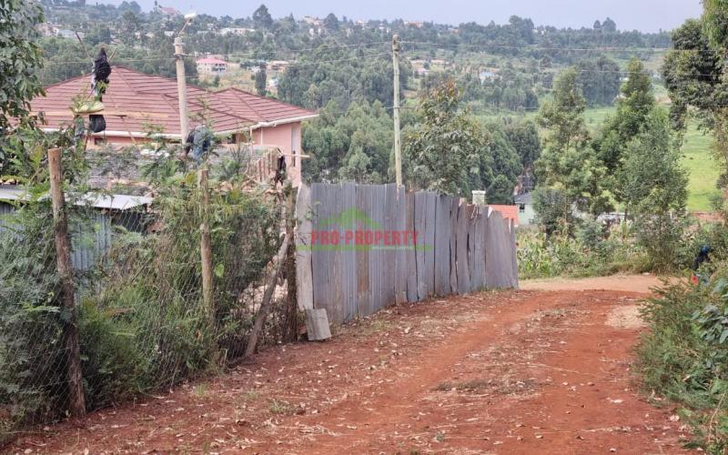 50 X100 Ft Plot For Sale In Kikuyu, Gikambura.