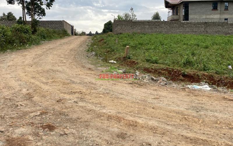 Residential Plot For Sale In Gitaru Along The Western Bypass.