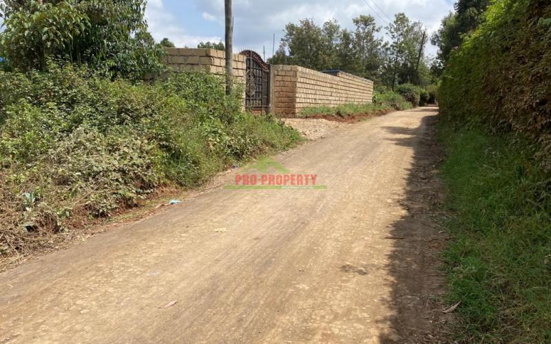 Residential 0.05 Ha Plot For Sale In Kikuyu, Kamangu.