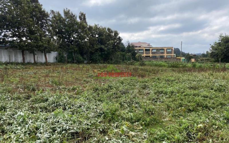Prime Commercial Plot For Sale In Limuru Town.