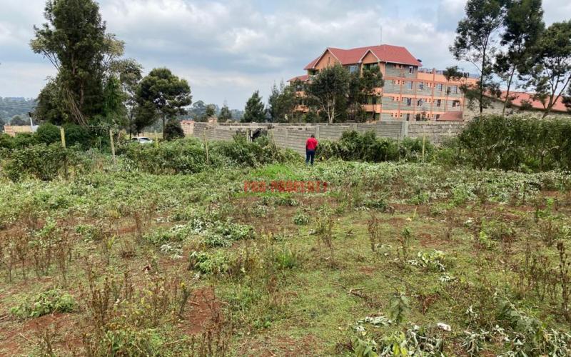 Prime Commercial Plot For Sale In Limuru Town.
