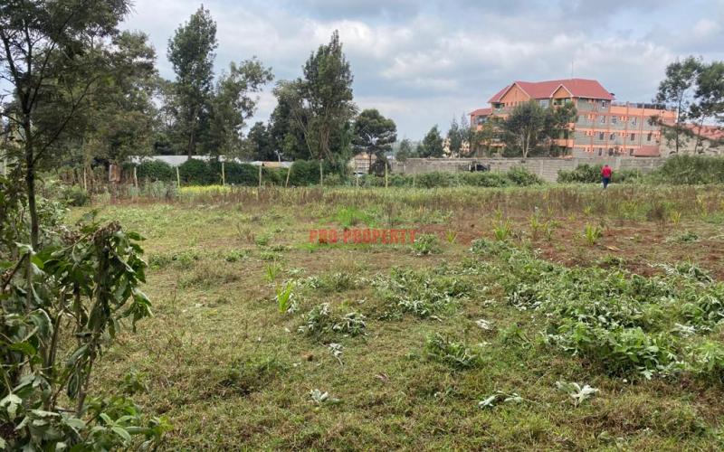 Prime Commercial Plot For Sale In Limuru Town.