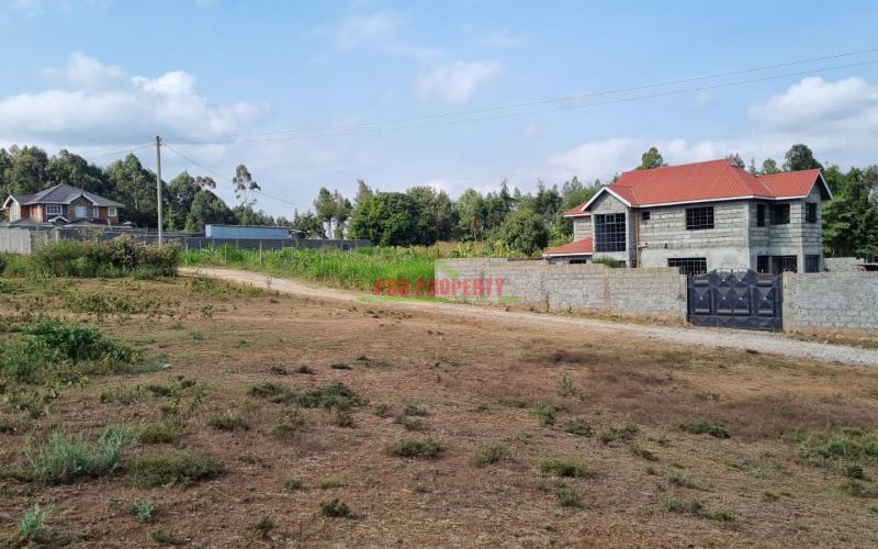 1/4 Acre Plot For Sale In Kikuyu, Kamangu.
