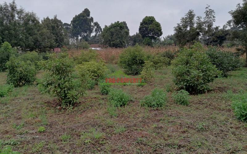 0.1 Ha Prime Plot For Sale In Kikuyu.
