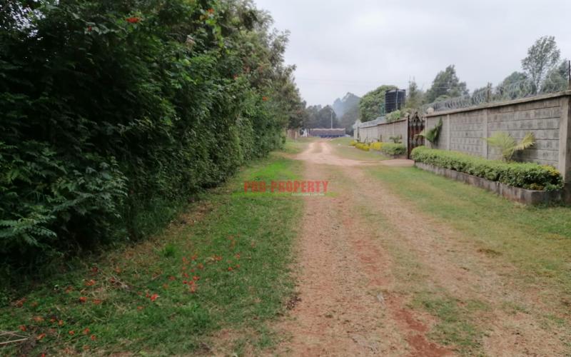0.1 Ha Prime Plot For Sale In Kikuyu.